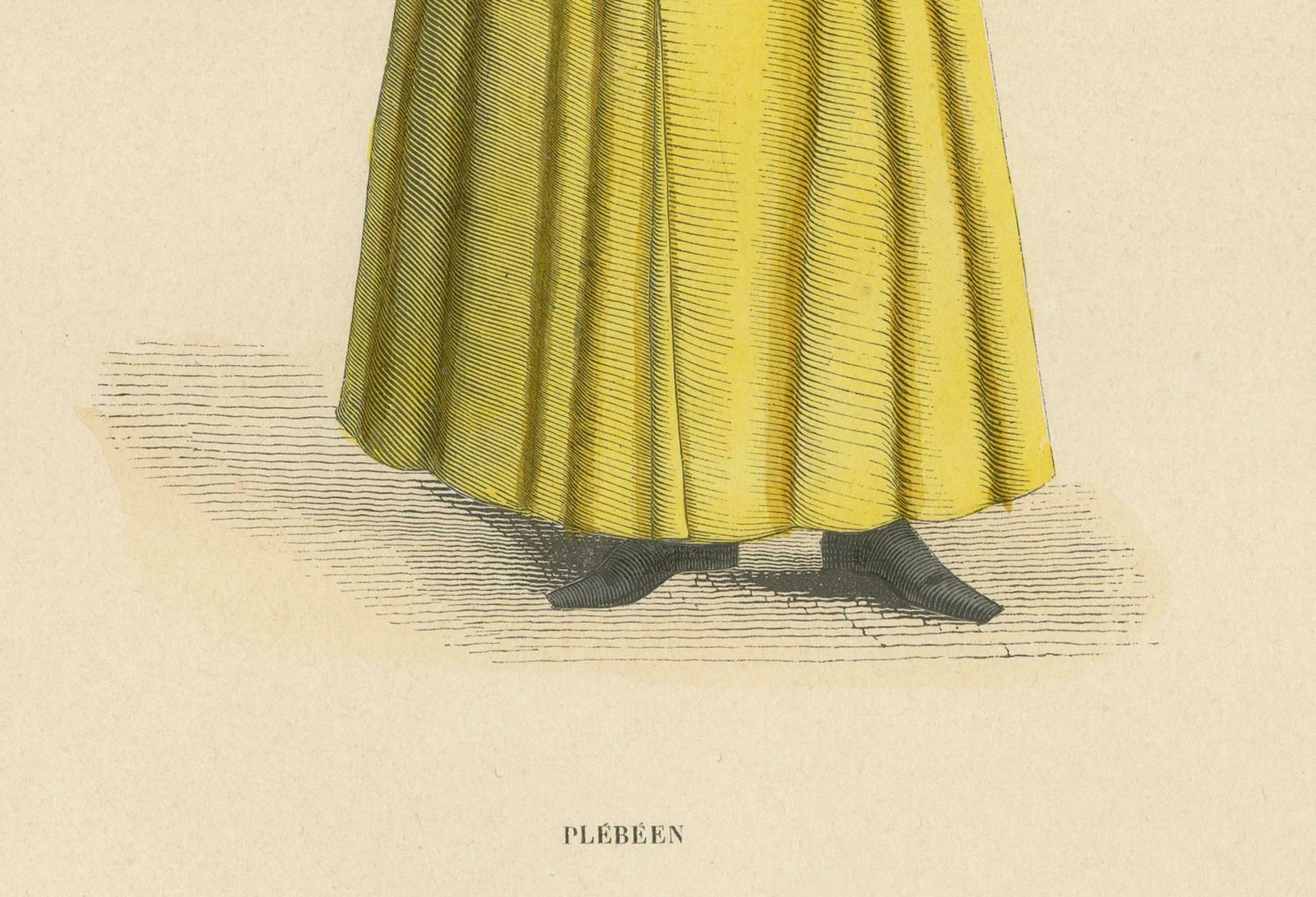 The Common Man's Gesture: A Plebeian In Daily Life, 1847 photo for sale