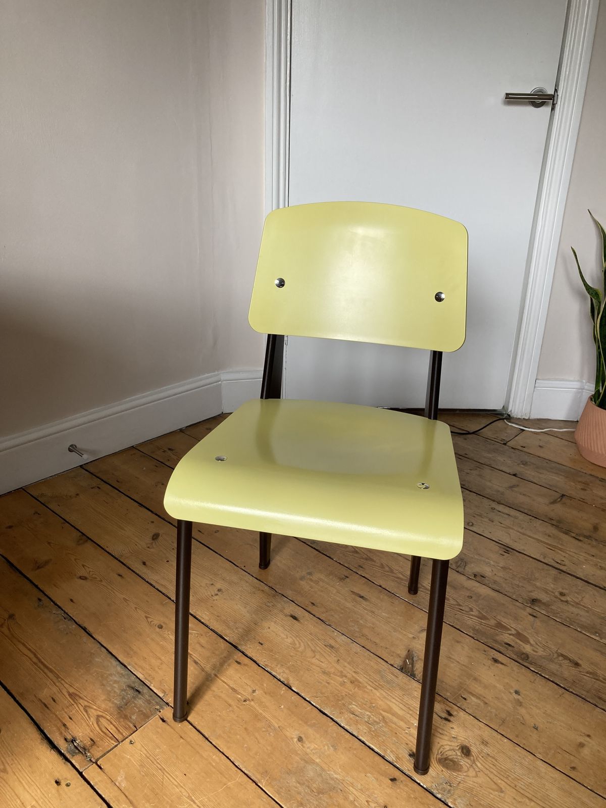 Vitra Jean Prouve Standard Chair   Yellow