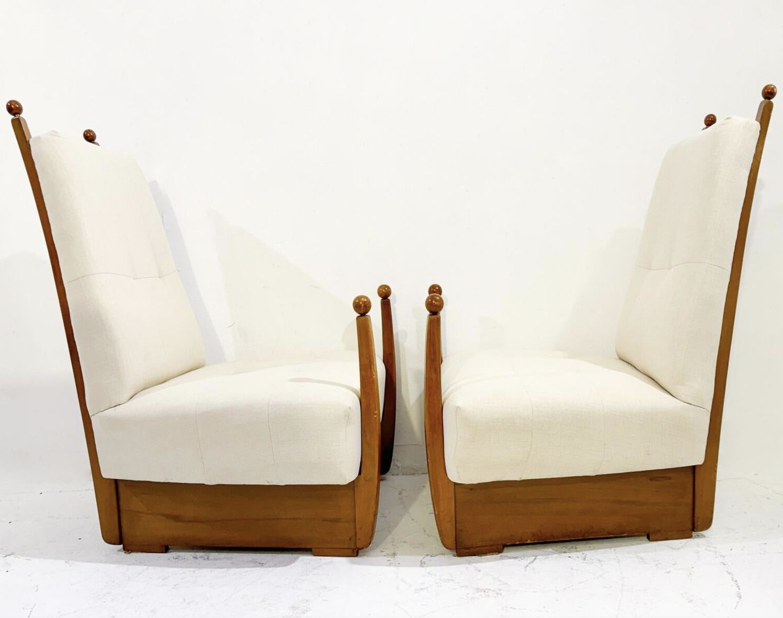 Mid Century Modern Pair Of Hungarian Armchair, 1960s  New Upholstery photo Furniture