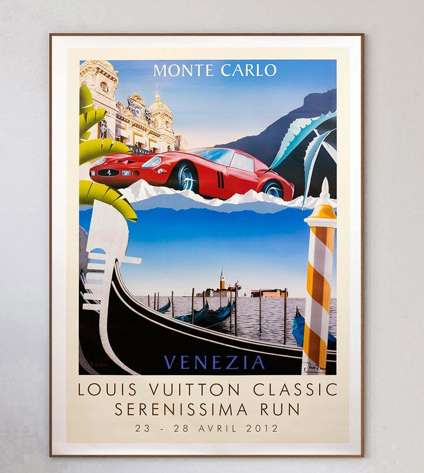 Louis Vuitton Classic Monte Carlo   Venezia 2012   Razzia Original Vintage Poster photo 700.0
