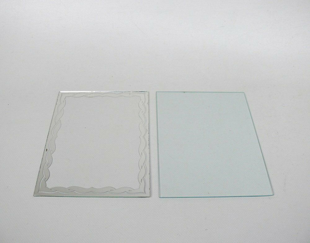 photo buy Art Deco Chrome Plated & Metallised Pane Picture Frame, 1920s