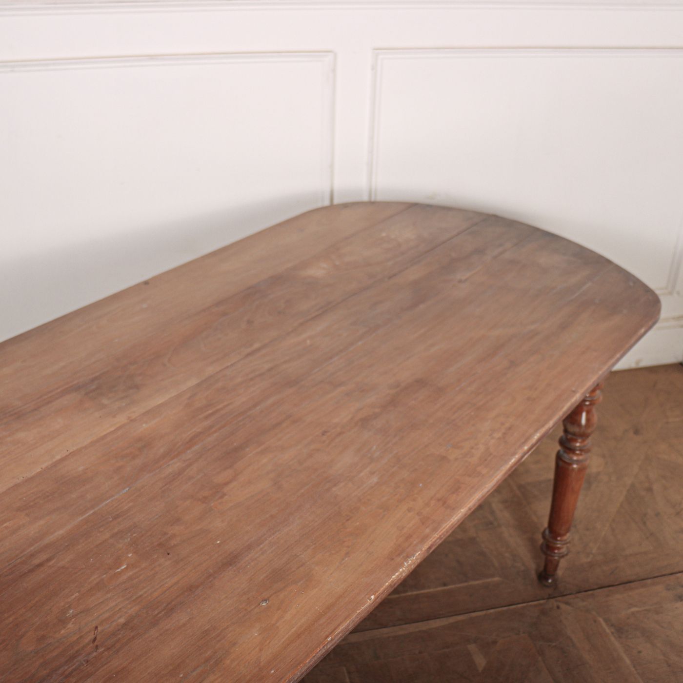 French D End Farmhouse Table, 1800s photo 3540.0