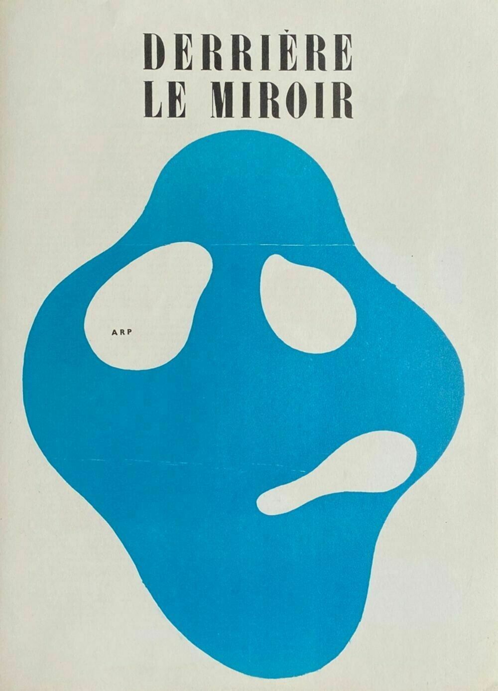 Jean Arp   Original Engraved Wood Engraving Fragment Of A Flowerbed