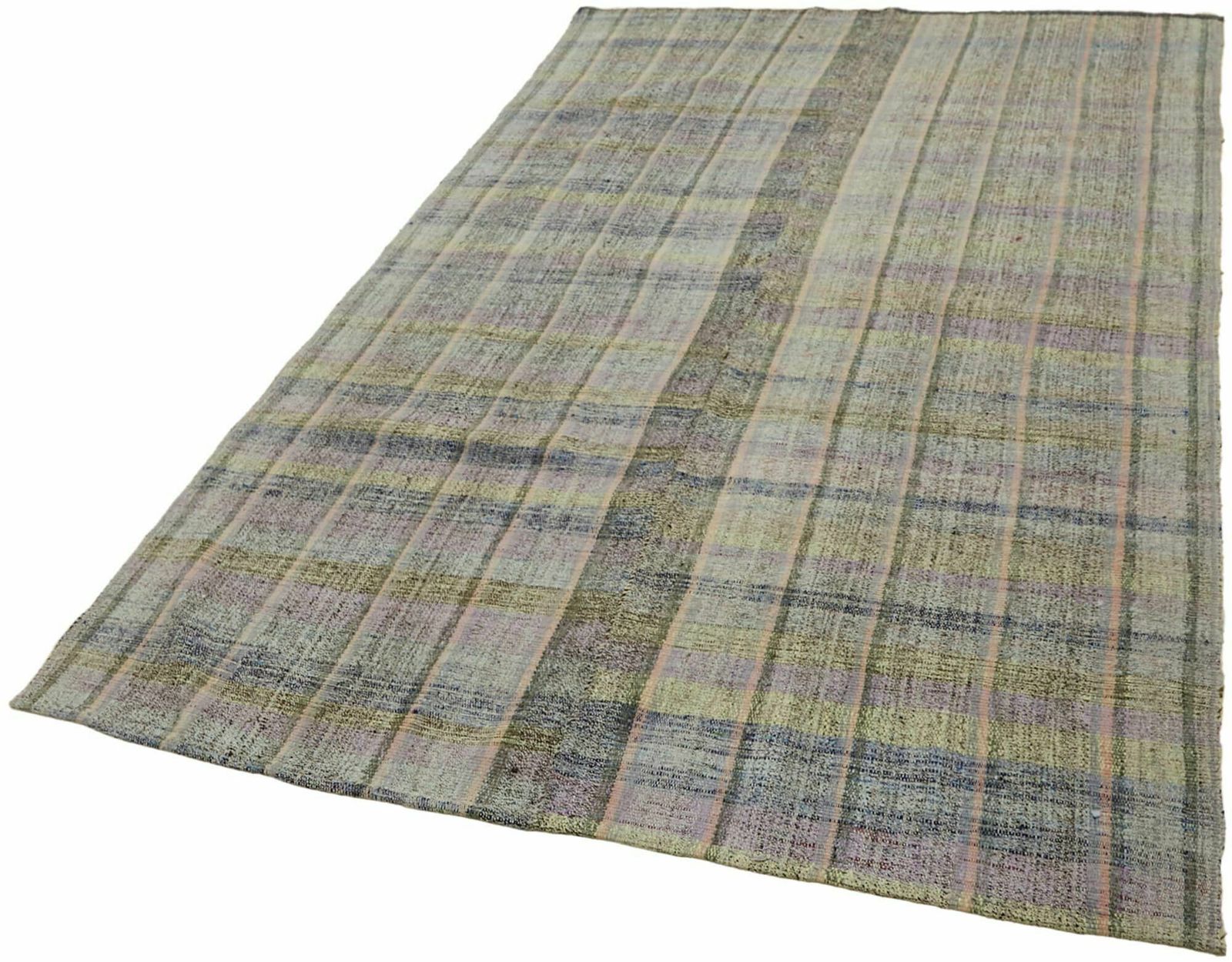 Handmade Grey Anatolian Kilim Rug 164 Cm X 265 Cm photo for sale