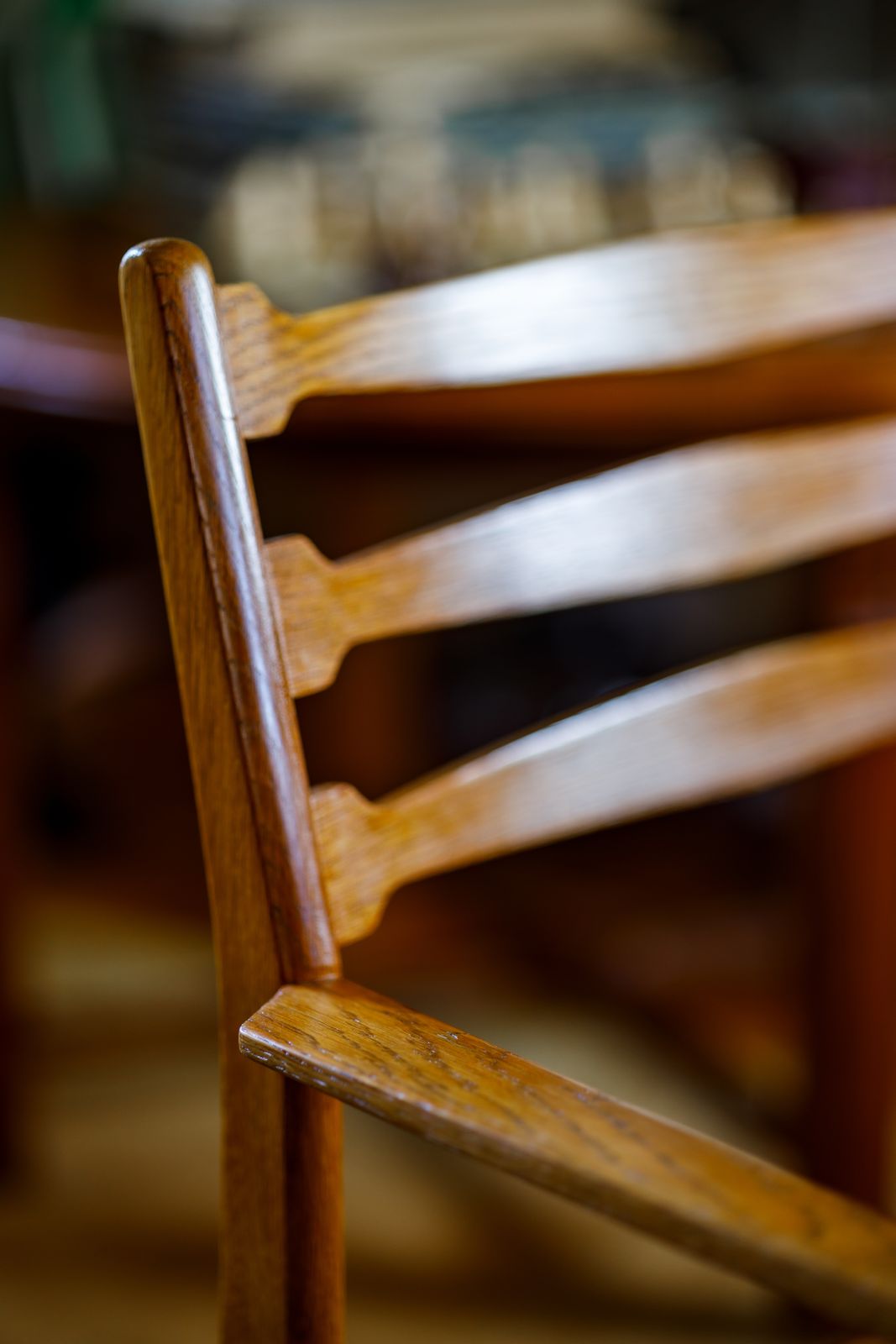 Vestervig Eriksen, Rare, Stamped Chair With Armrests. photo for sale
