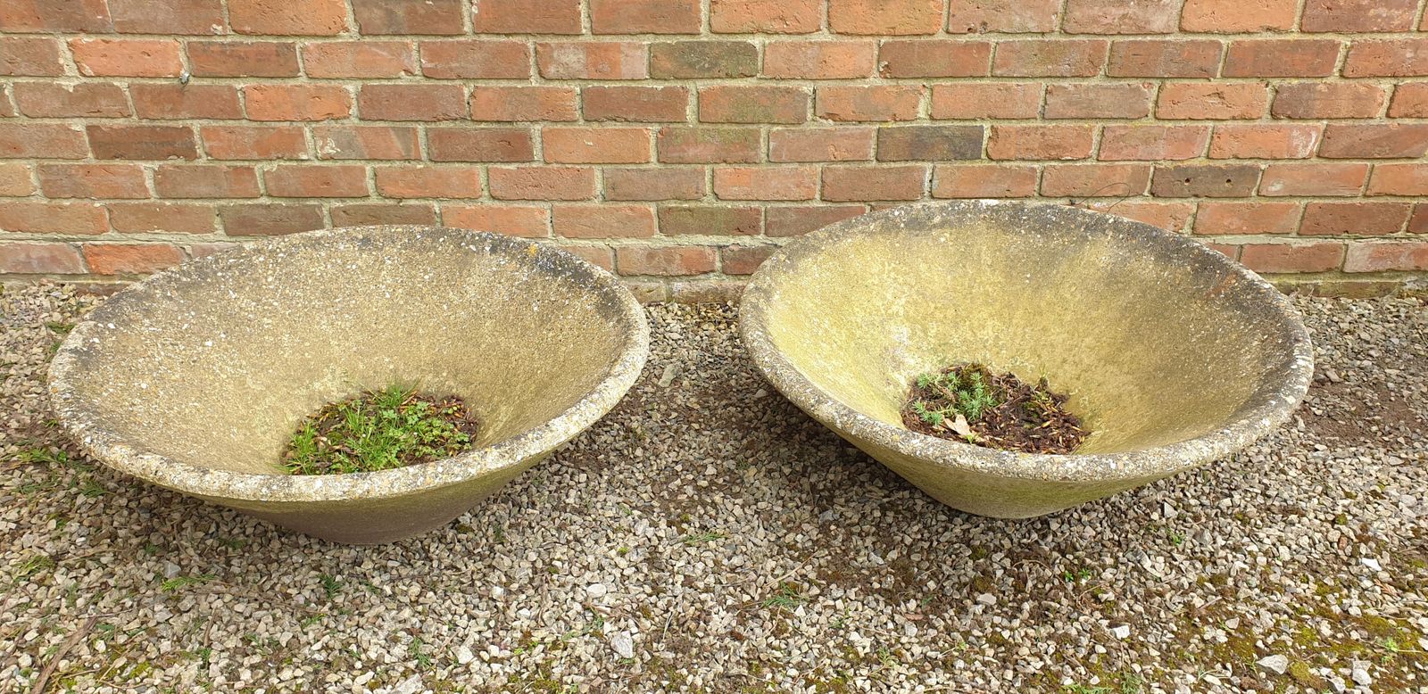 Pair Antique Pancheons, 1910s, Stone photo furniture
