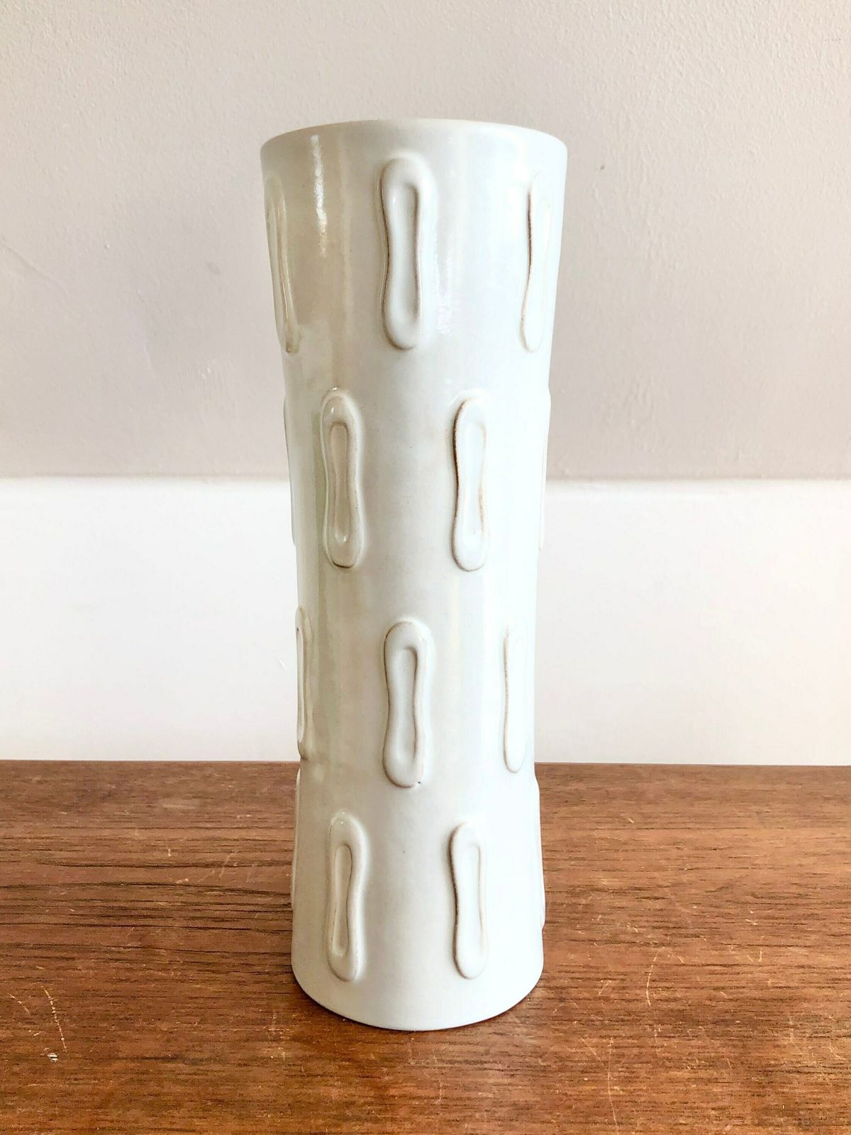 Danish Mid Century Modern Original Fine Art Ceramic Studio Vase Made By Hans Rudolph Petersen photo 217.0