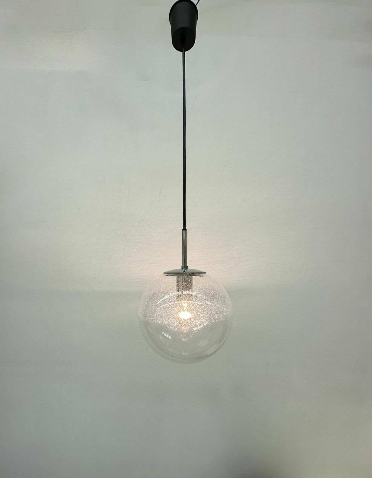 Glashütte Limburg Hanglamp, Jaren 1970 photo furniture