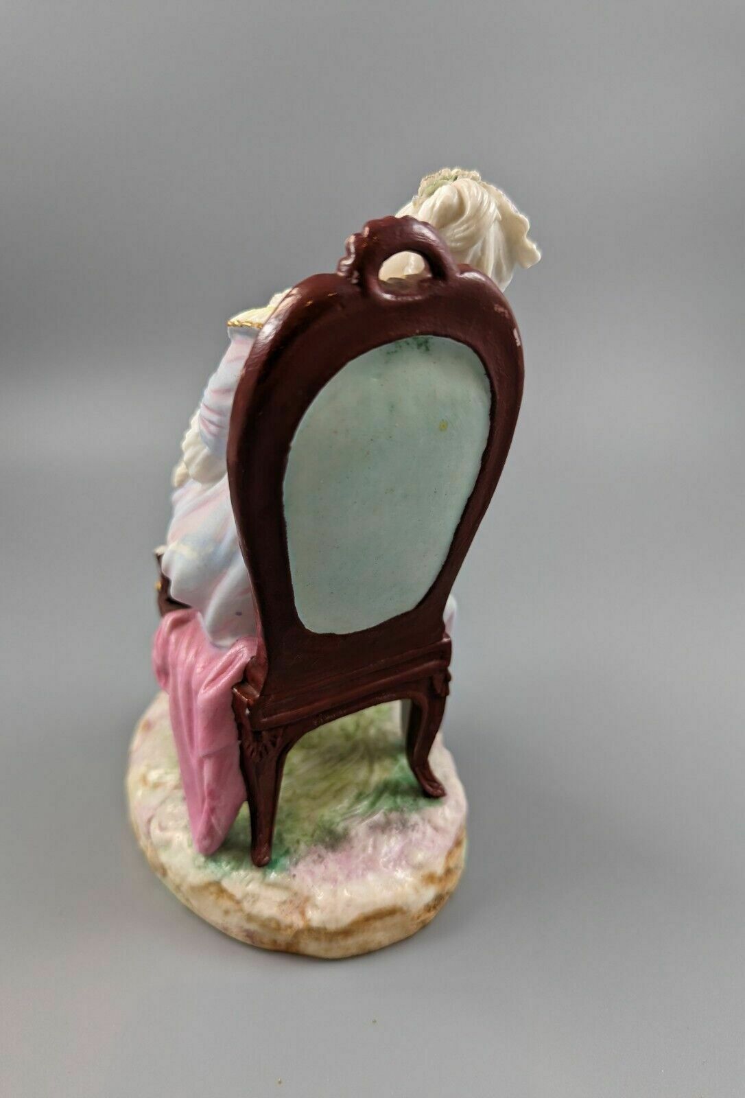 A 19th Century Vion Et Baury Paris Biscuit Porcelain Figurine Of A Lady Sleeping photo Home Decor