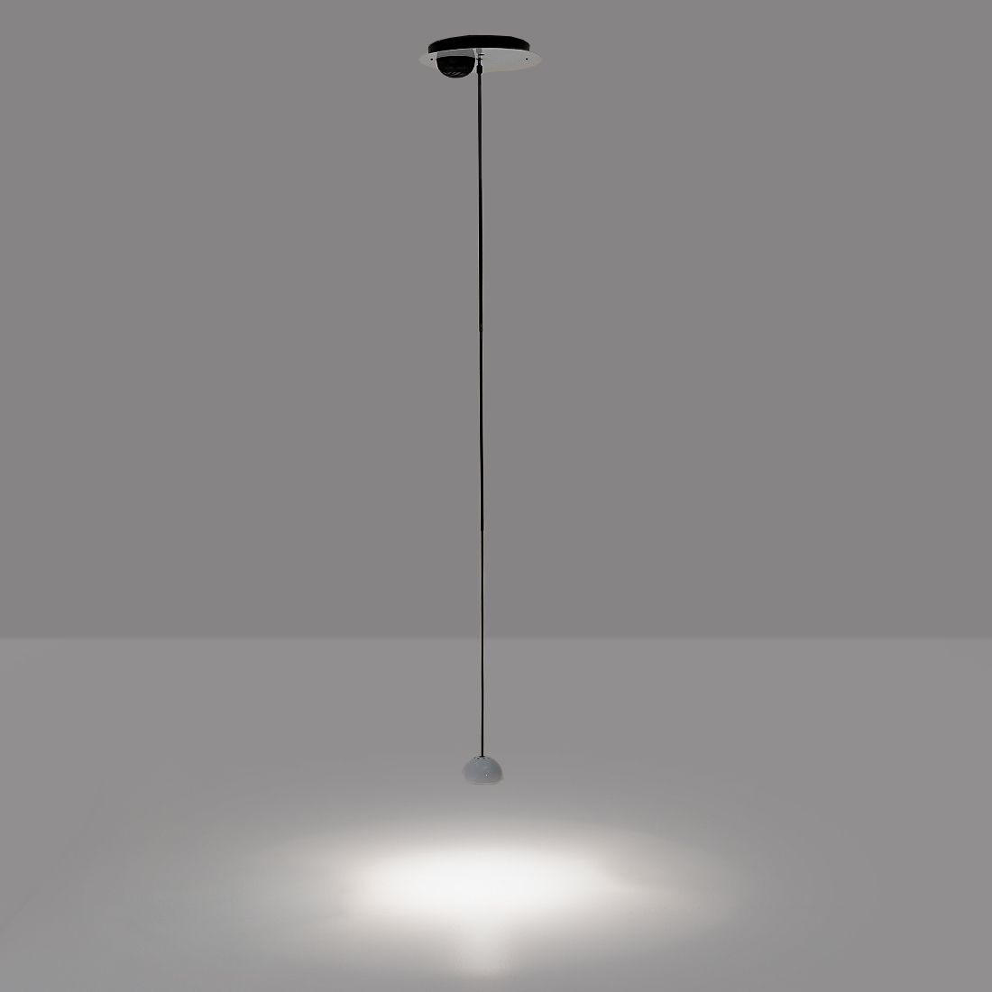 “Alesia” Extendable Chandelier By Carlo Forcolini For Artemide, 1980s photo 315.0