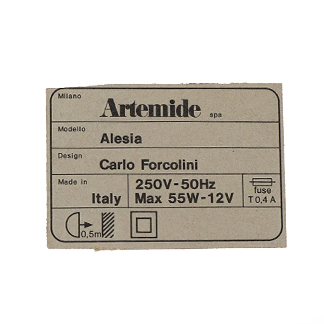 315.0 “Alesia” Extendable Chandelier By Carlo Forcolini For Artemide, 1980s photo