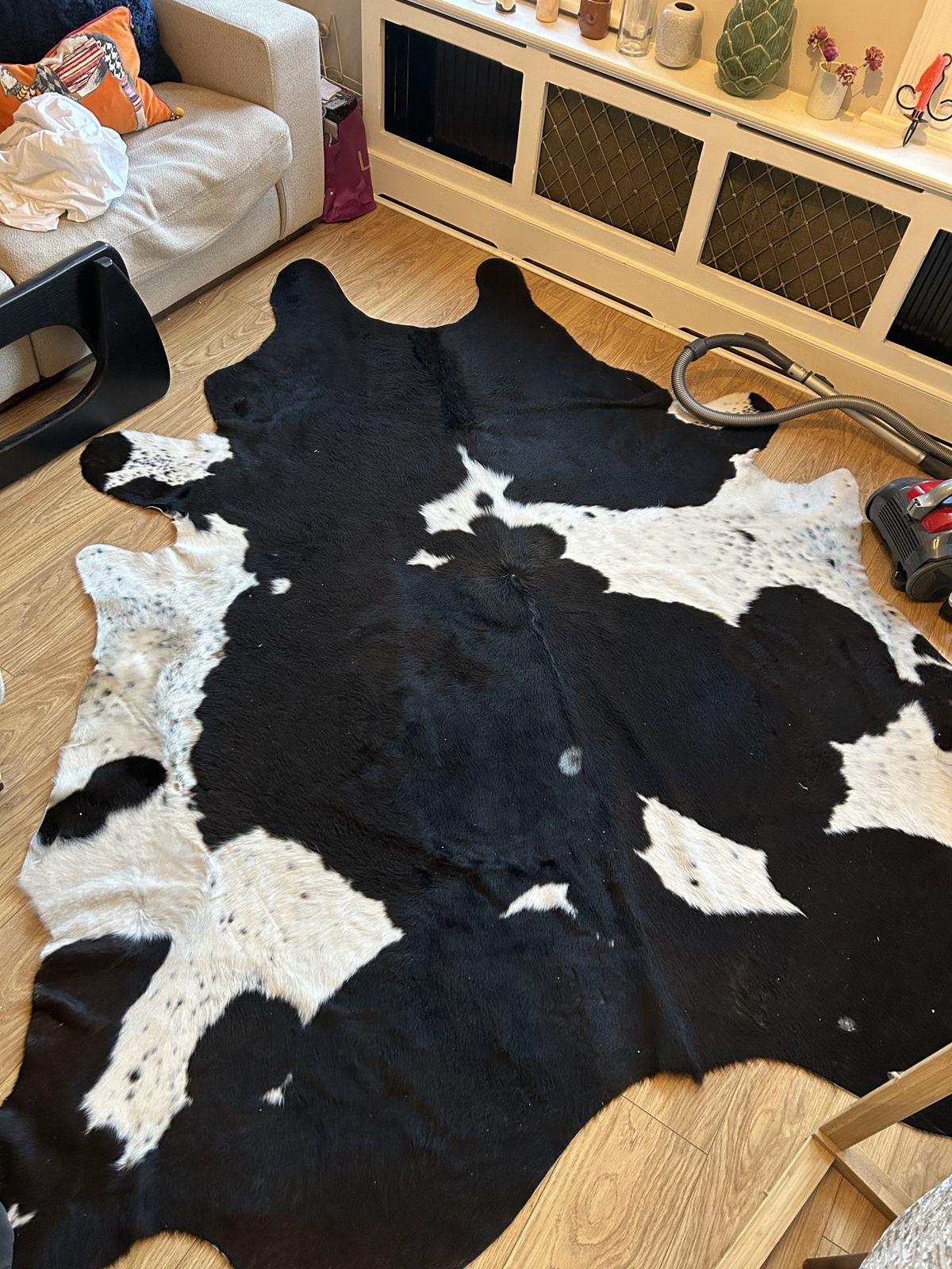 Large Cow Hide Rug photo 75.0