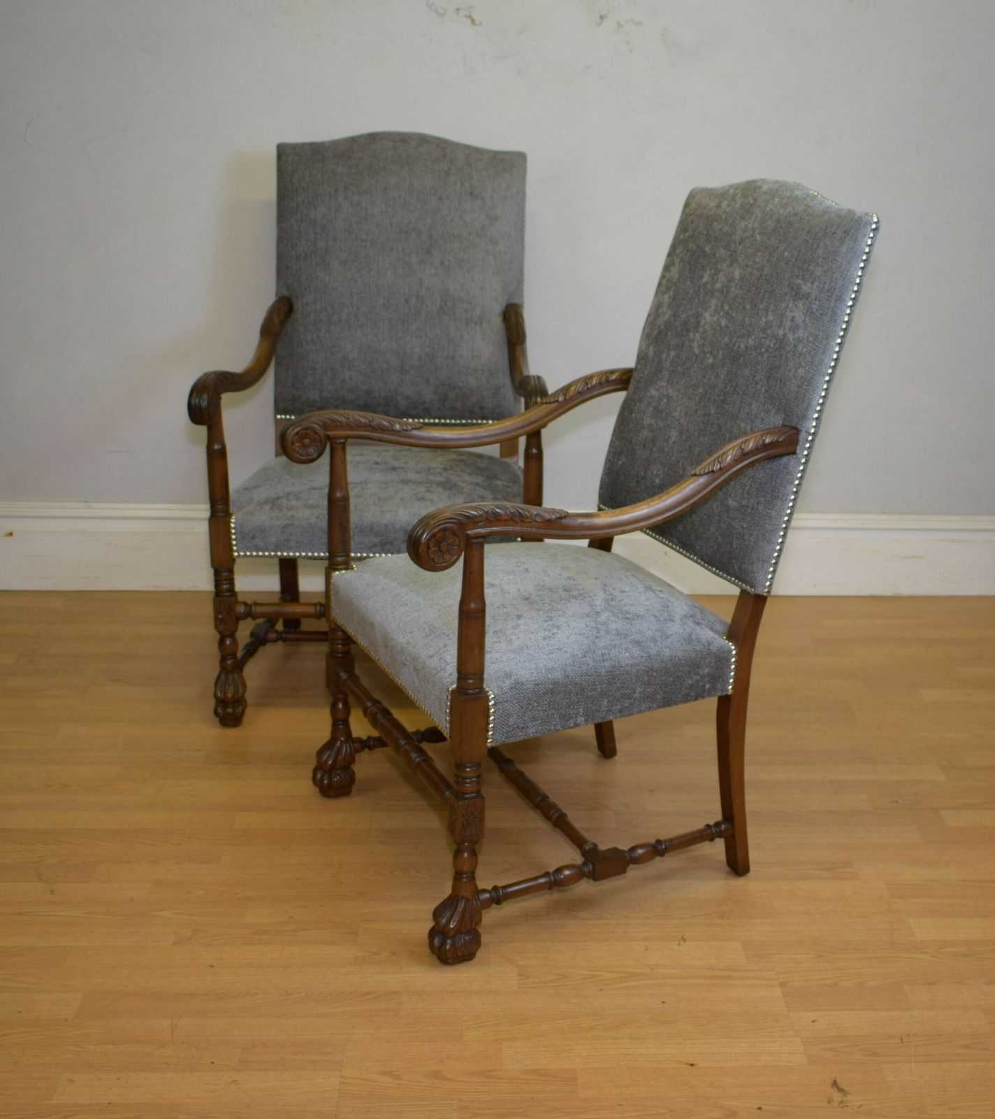 Pair Of Early 20th Century French Armchairs photo vintage