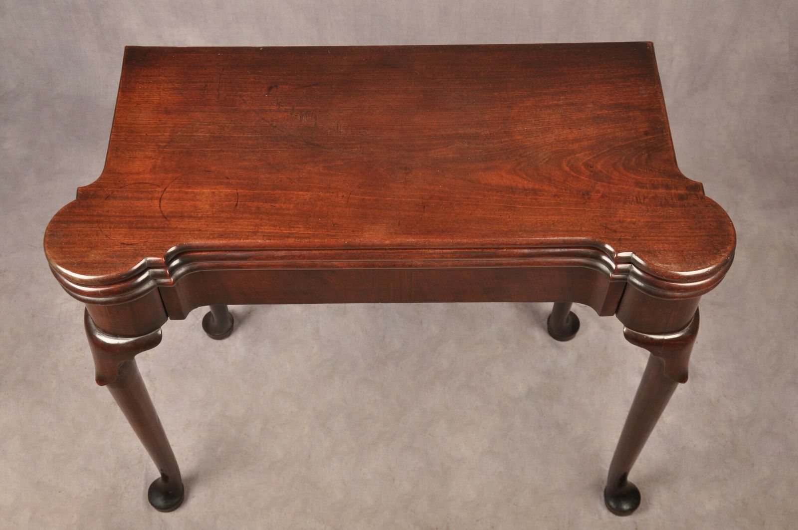 Rare 18th Century Mahogany Triple Top Card Table photo furniture