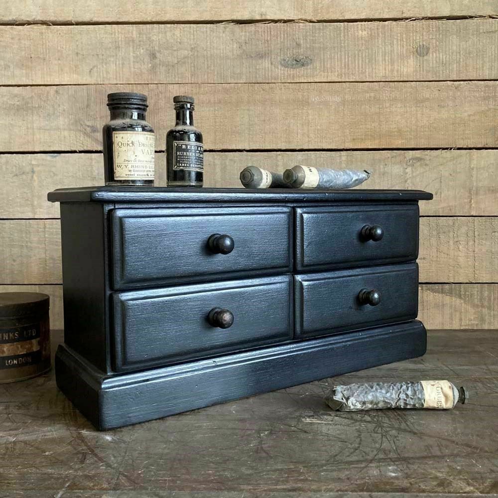 Antique Table Top Pine Drawers photo for sale