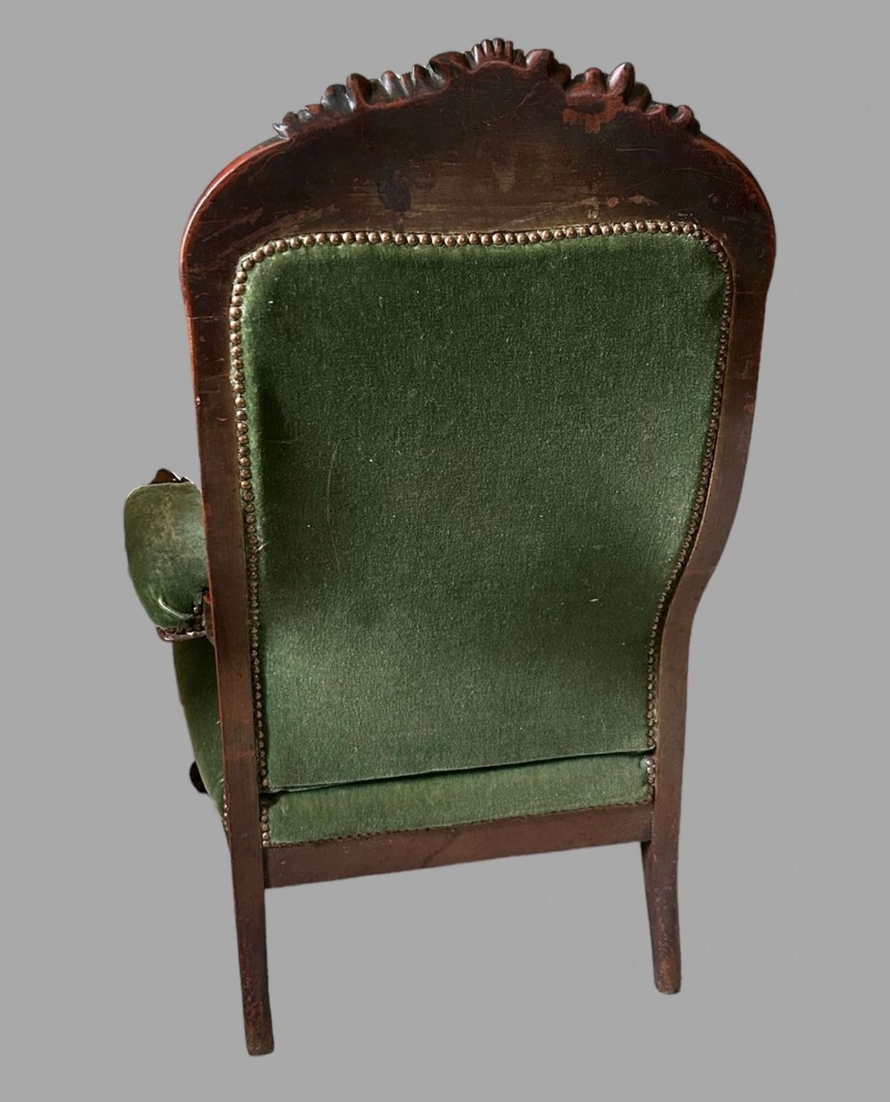 A C19th Fireside Open Armchair photo for sale