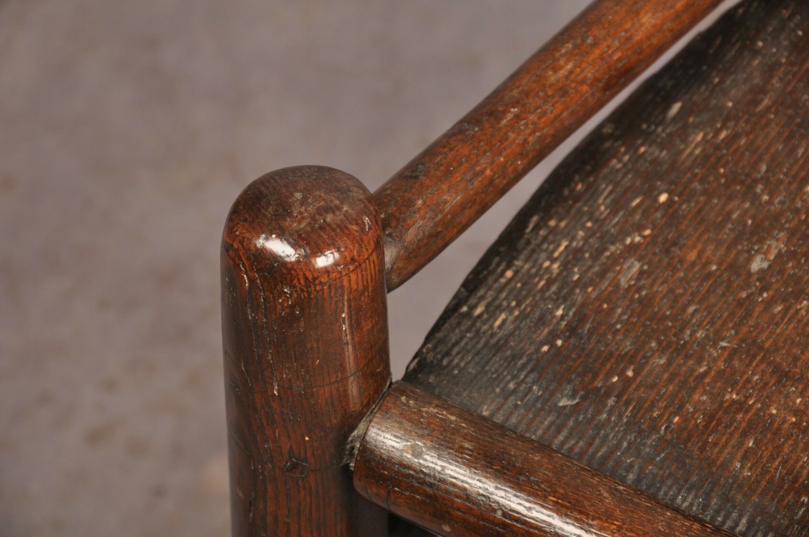 A Near Pair Of 17th Century Ash Turners Chairs photo Furniture