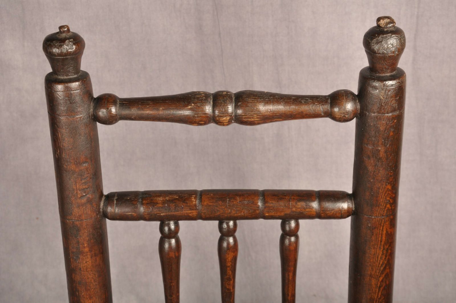 1800.0 A Near Pair Of 17th Century Ash Turners Chairs photo