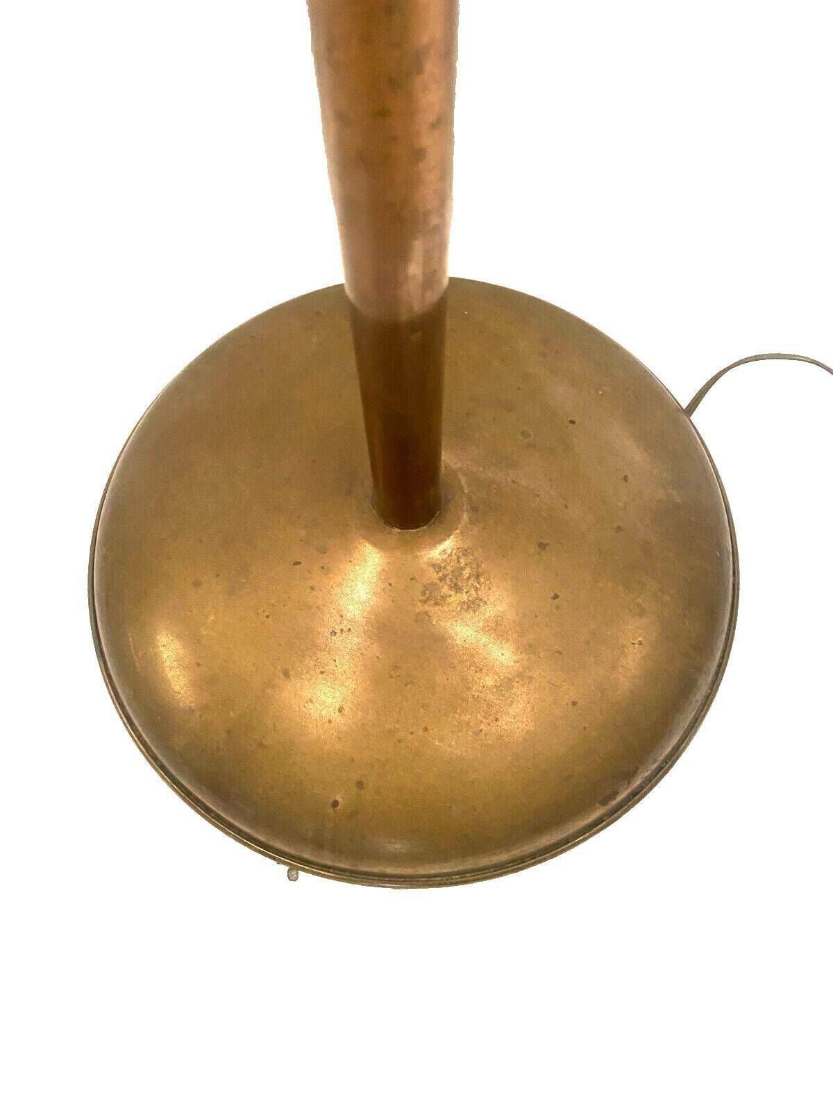 Amba Brand Art Deco Floor Lamp In 20th Century Brass photo vinterior