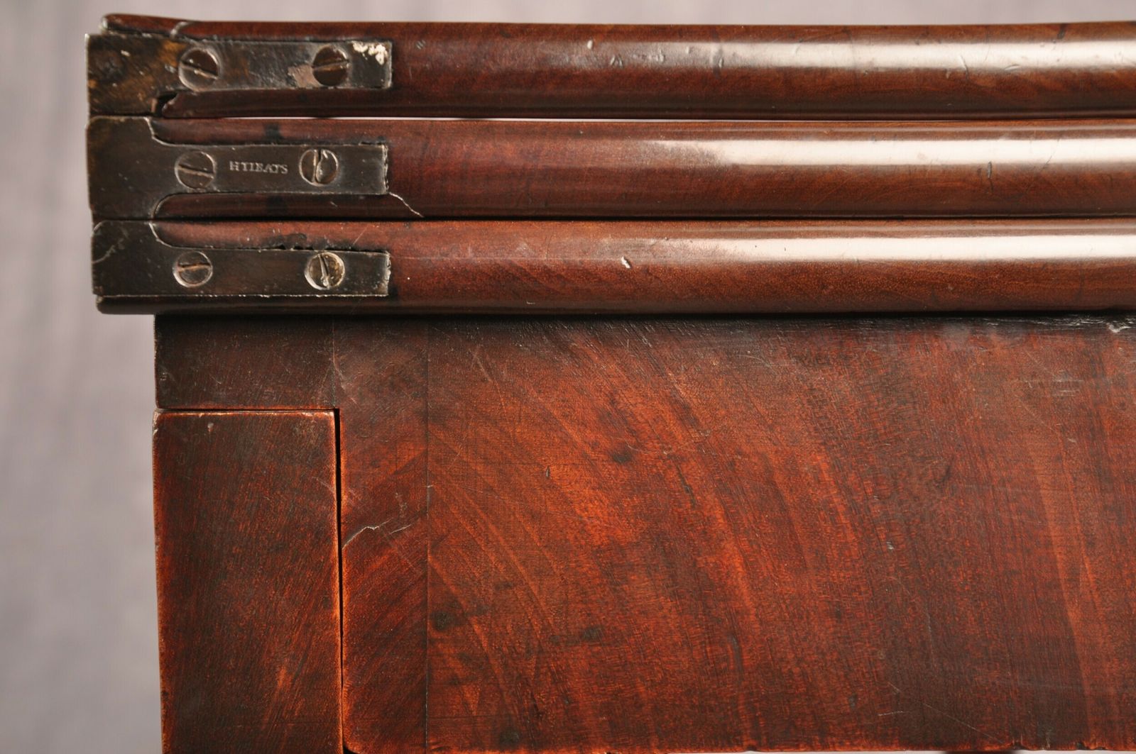 photo for sale Fine 18th Century Mahogany Triple Top Card Table