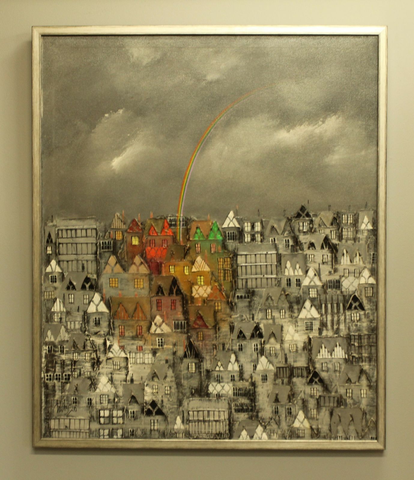 An Original Painting By Bill Tolley. photo furniture