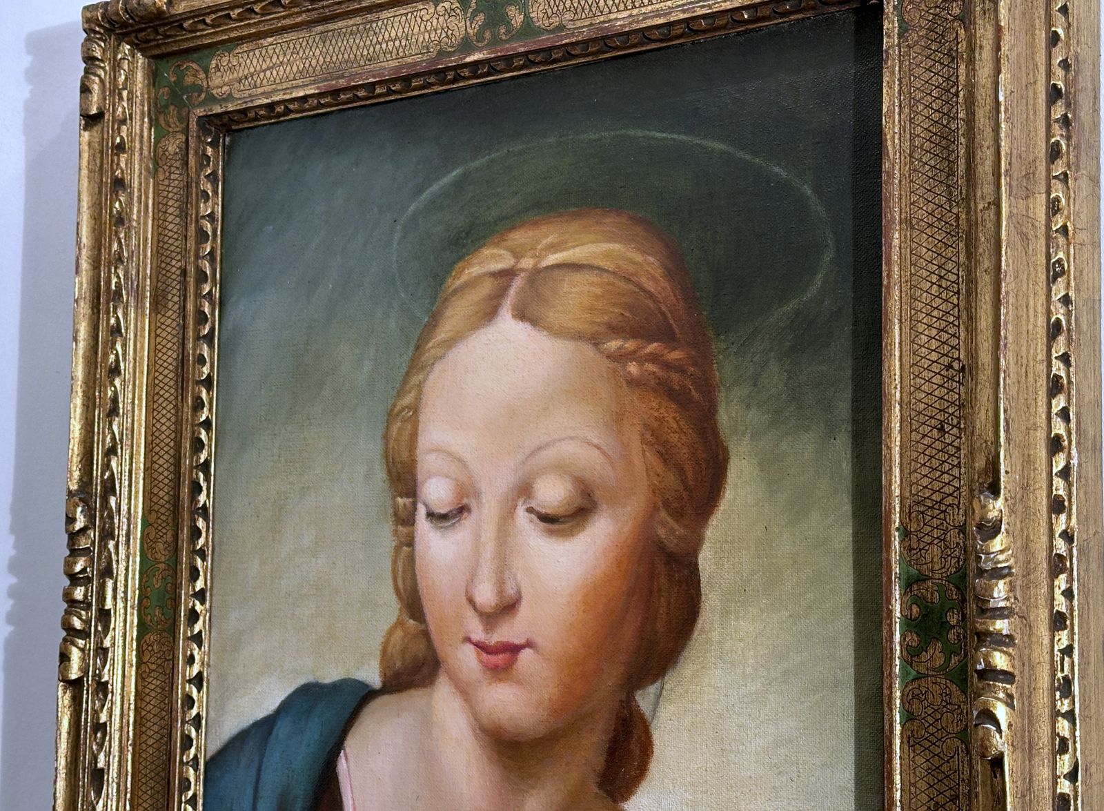 Madonna Of The Goldfinch   Oil On Canvas   Vanna 1938 photo 2600.0