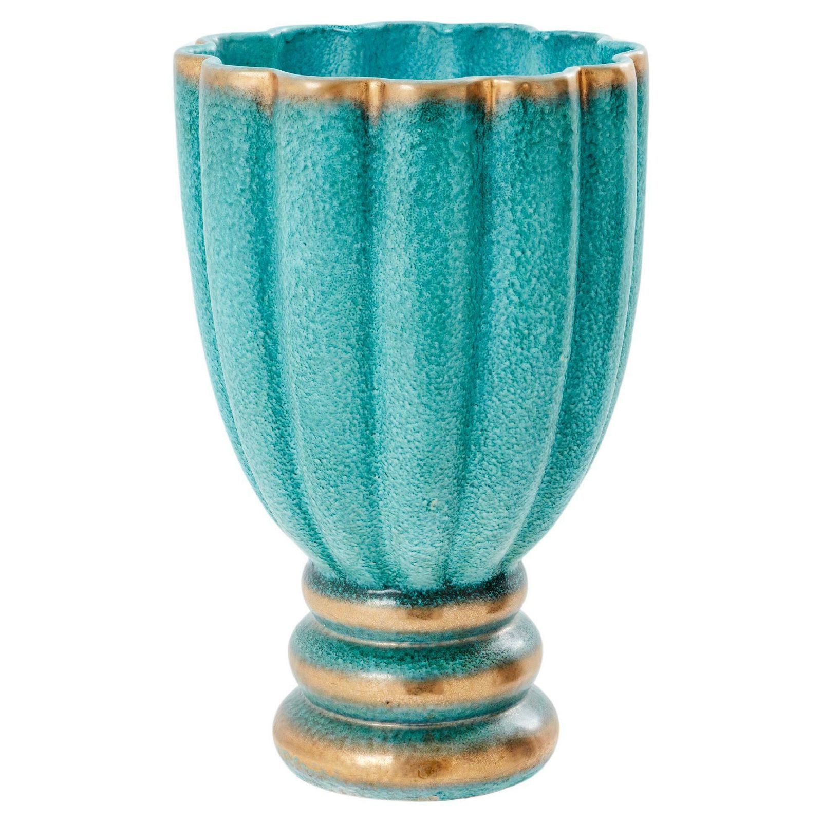 Grand vase en céramique de Deruta, Gabriele Bicchioni, 1930