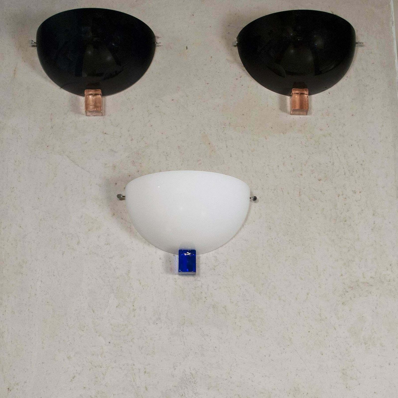 Venini Set Of Two Of Eight Wall Lamps, Victor Model 80's photo vinterior