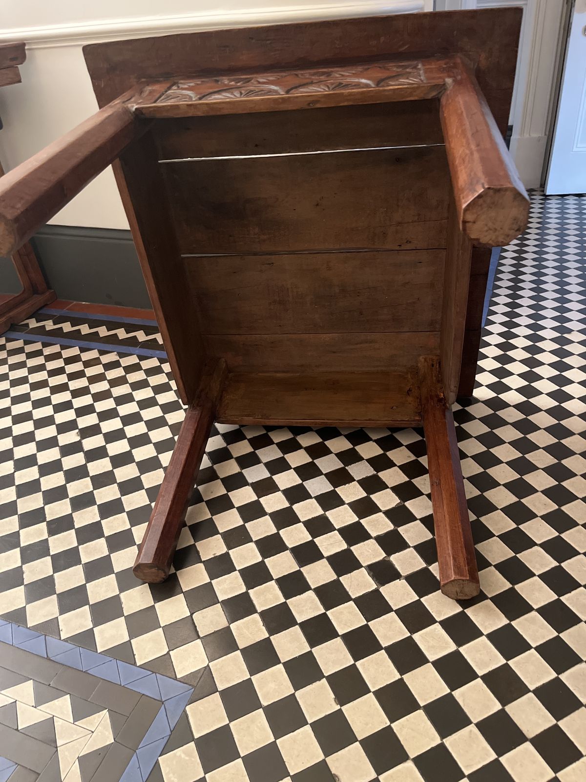 South American Vintage Wood Table photo 100.0