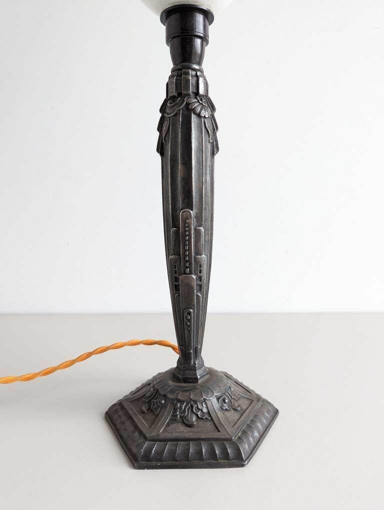 Art Deco Vintage Table Lamp, Made In France, 1930's photo buy
