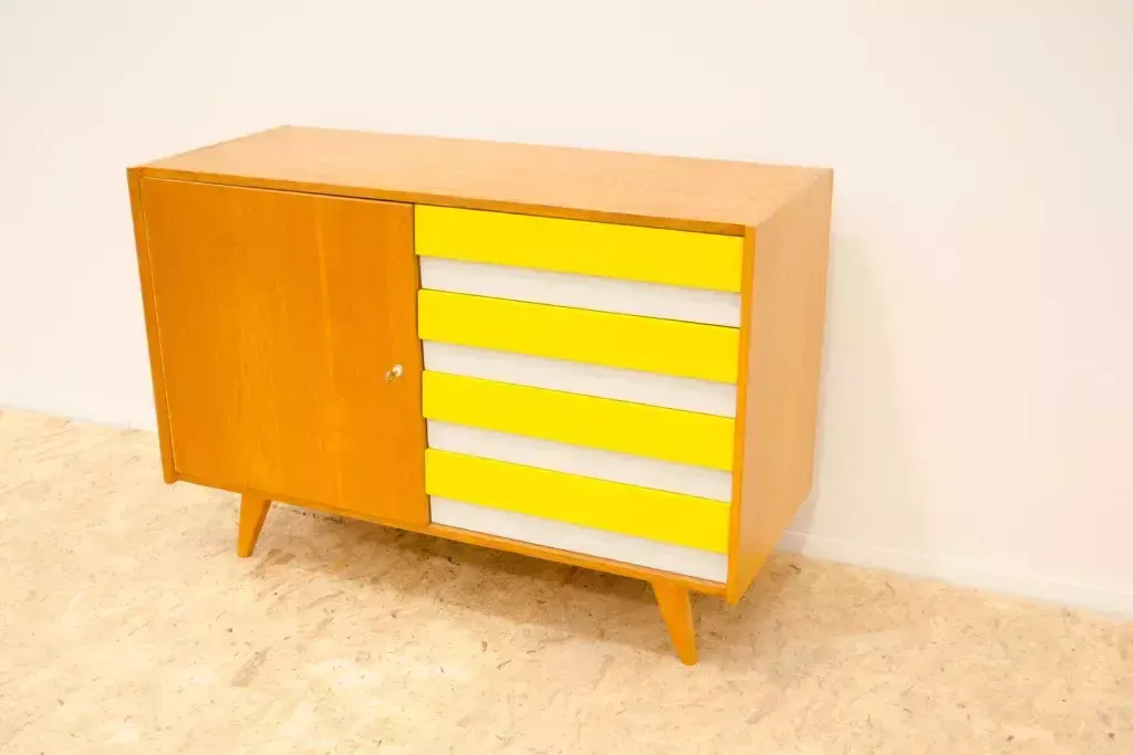 Mid Century Chest Of Drawers U 458 By Jiri Jiroutek, Czechoslovakia, 1960´S photo vinterior
