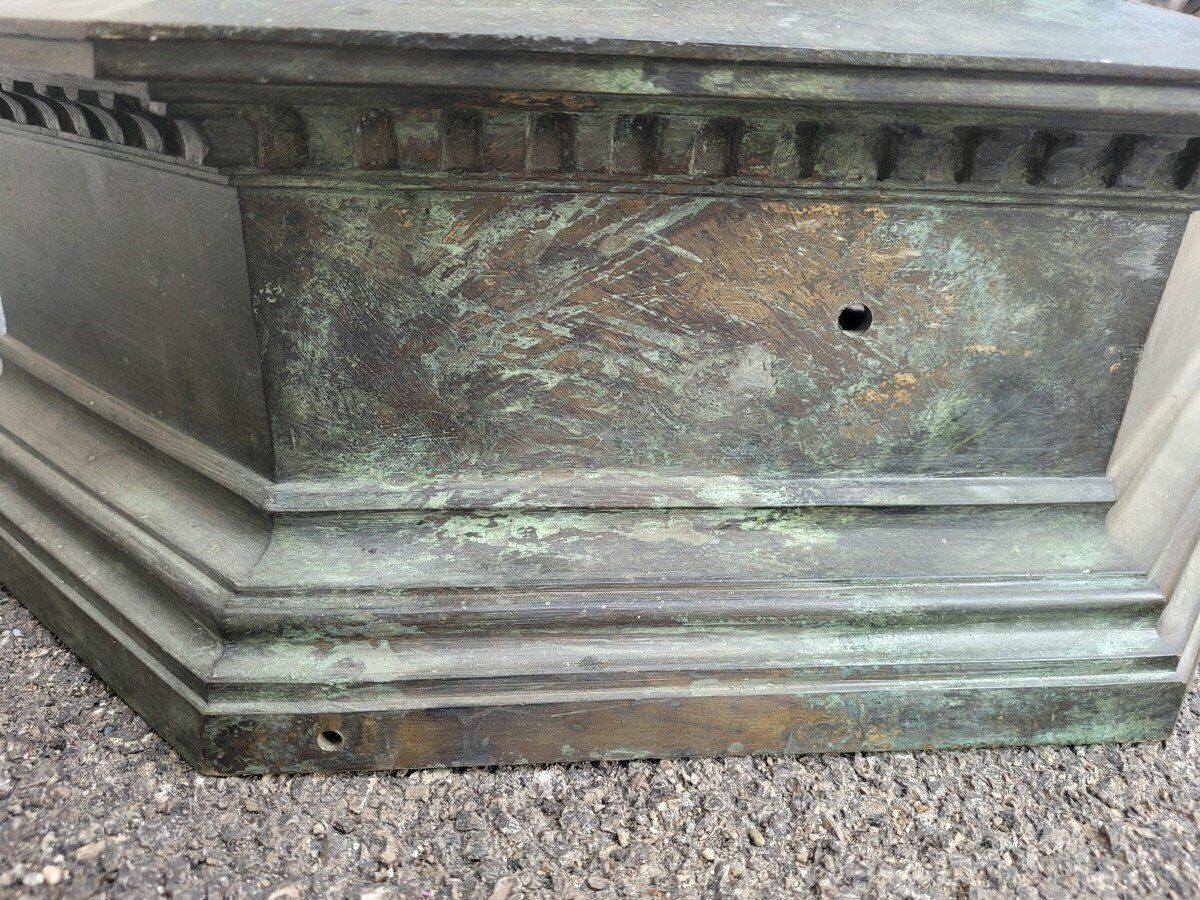 2500.0 C Zocchi (After), Monument To Dante, Bronze Reduction, Late 19th/Early 20th Century photo