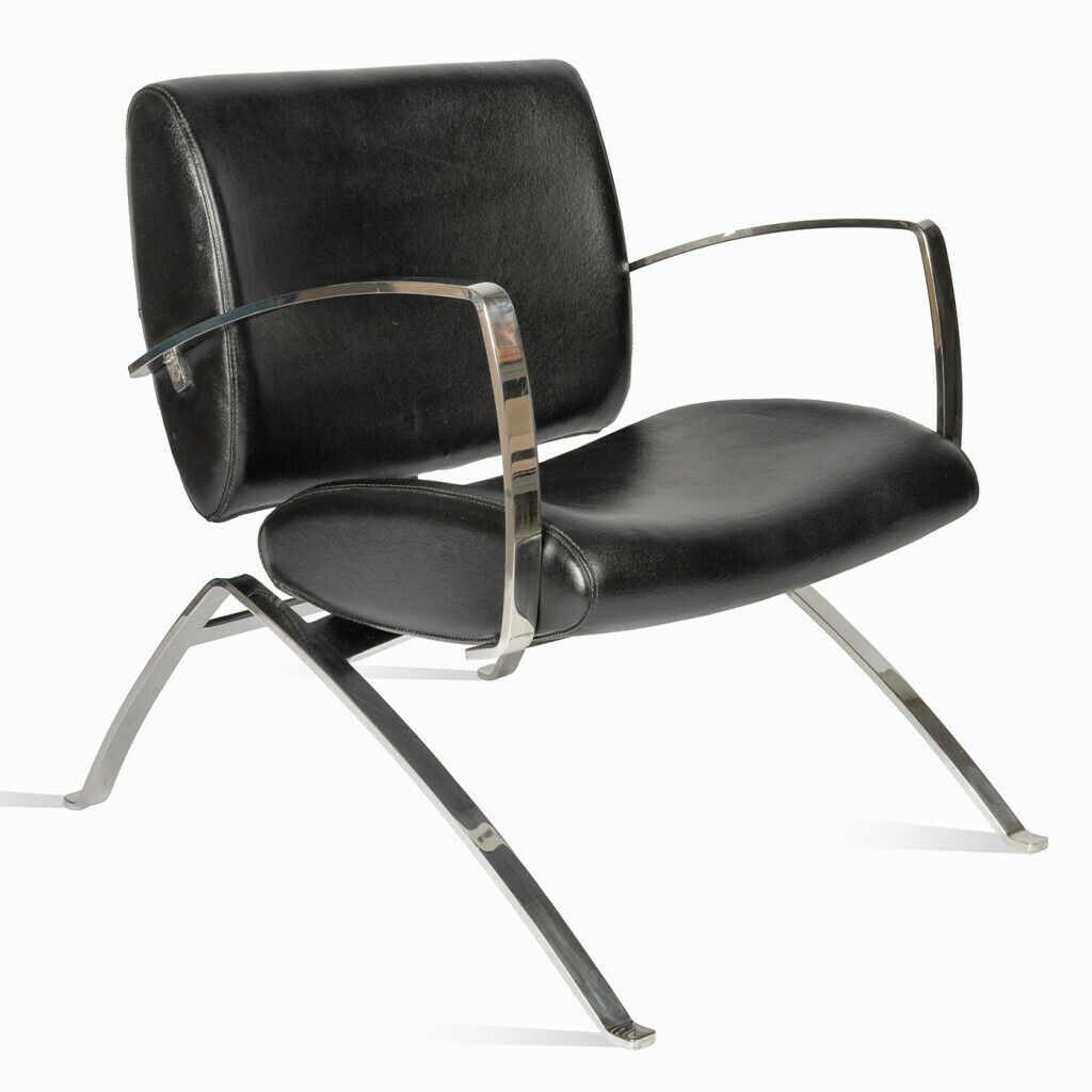 Leather Armchair Dodo F396, 1990s
