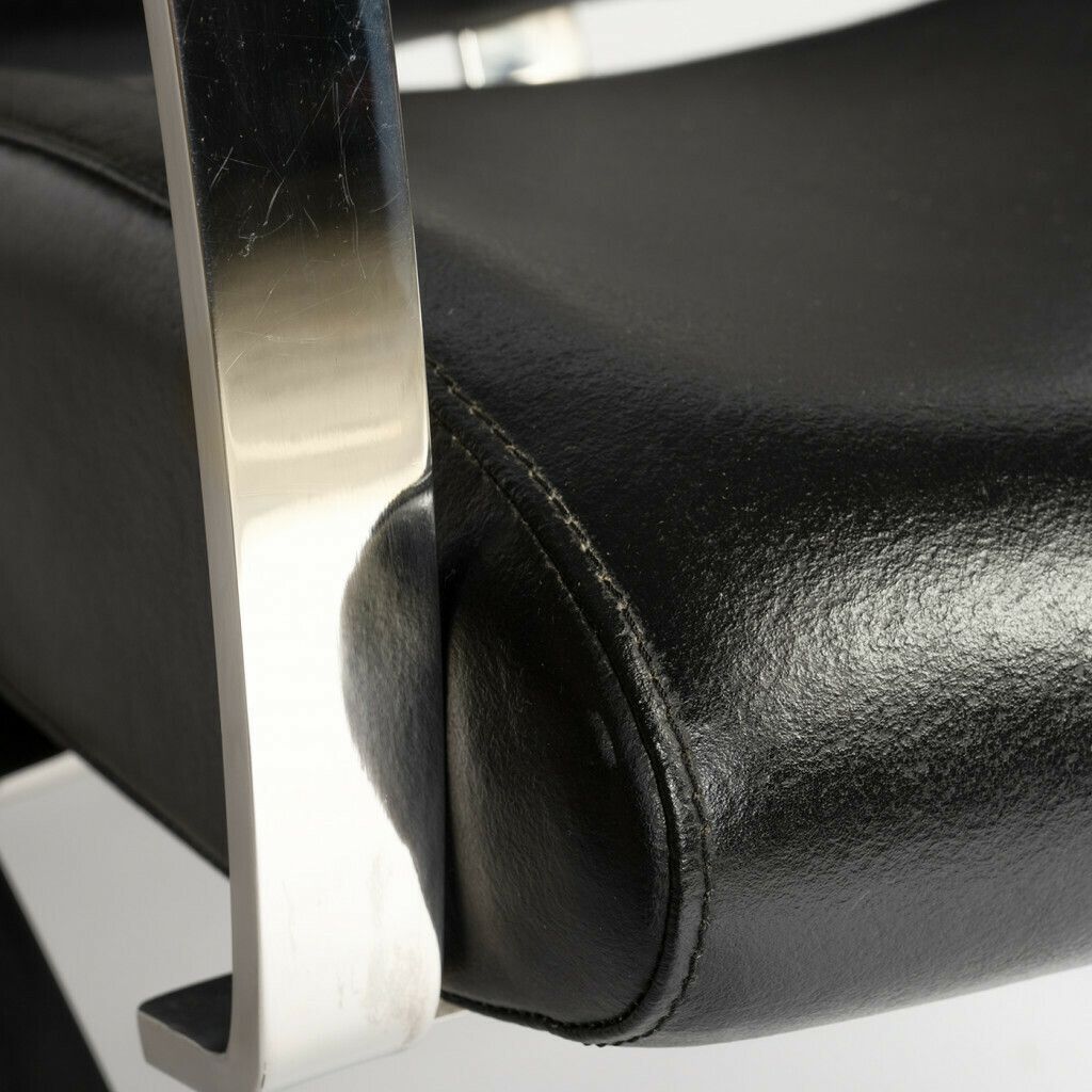 Furniture Leather Armchair Dodo F396, 1990s photo