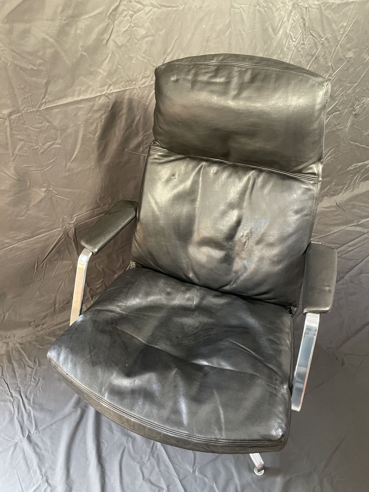 Fabricus And Kastholm Fk86 Shell Lounge Chair For Walter Knoll 1960s photo for sale
