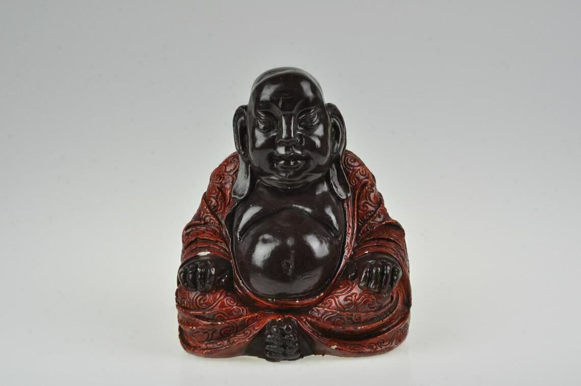 Vintage Plaster Buddha Statue, Buddha Statue, Buddha Figurine, Vintage Buddha Statue, Antique Buddha Statue, Plaster Statue