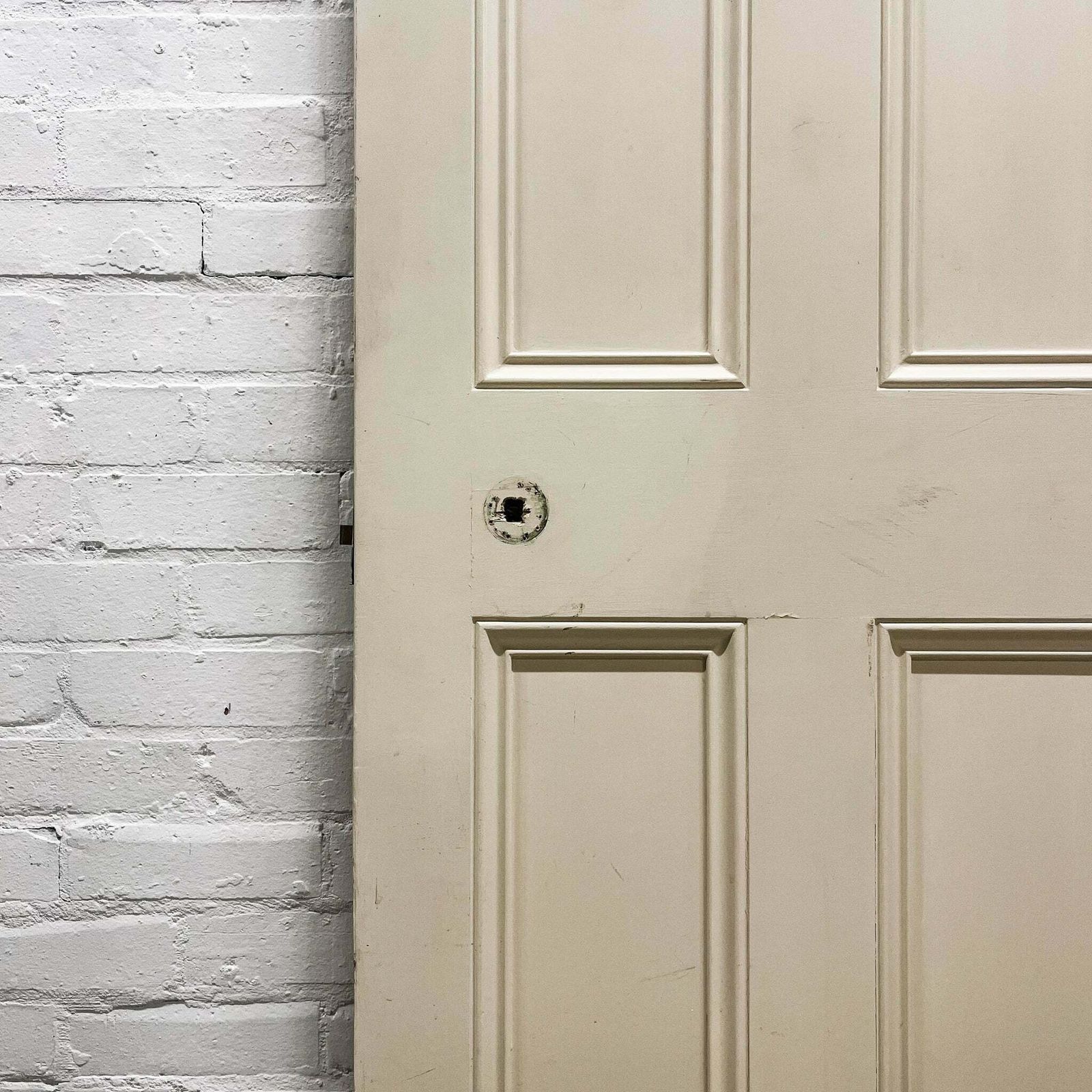 Victorian 4 Panel Antique Door   203cm X 73cm photo furniture