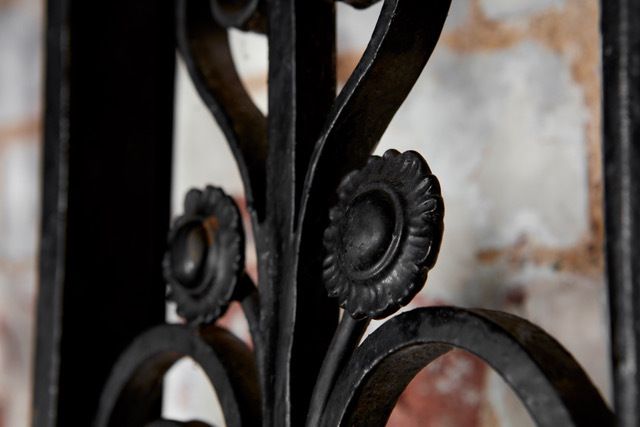 Pair Of Wrought Iron Victorian Gates photo furniture