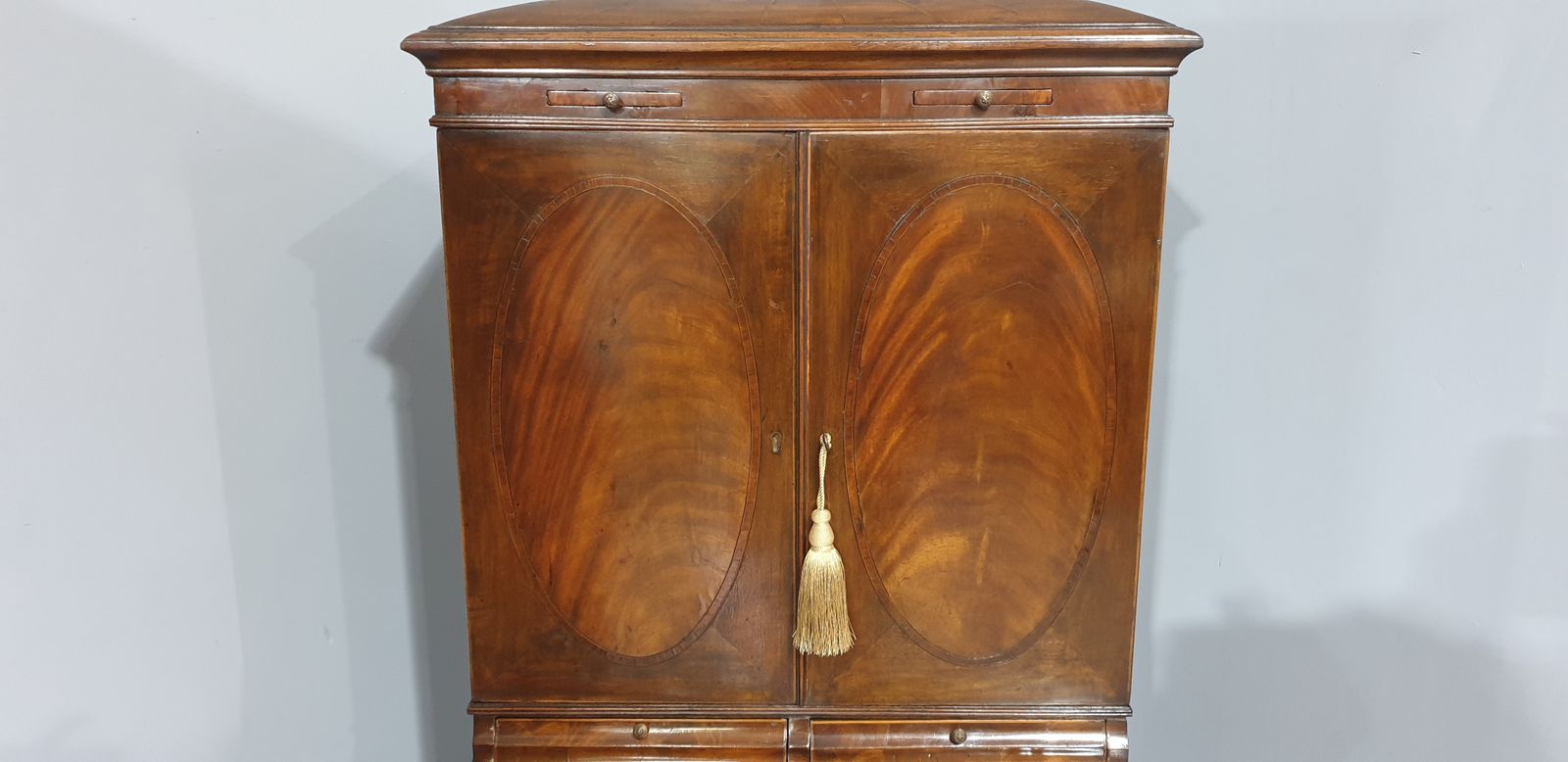 Ladies Georgian Mahogany Desk By 'Gillows' photo vintage