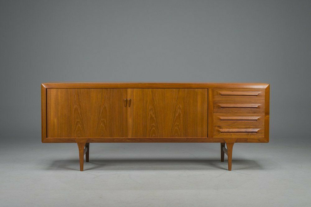 Teak Sideboard By Ib Kofod Larsen For Faarup Møbelfabrik, 1960s
