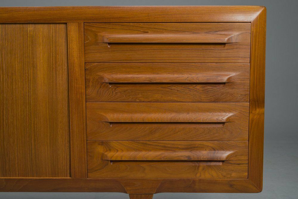 Teak Sideboard By Ib Kofod Larsen For Faarup Møbelfabrik, 1960s photo for sale