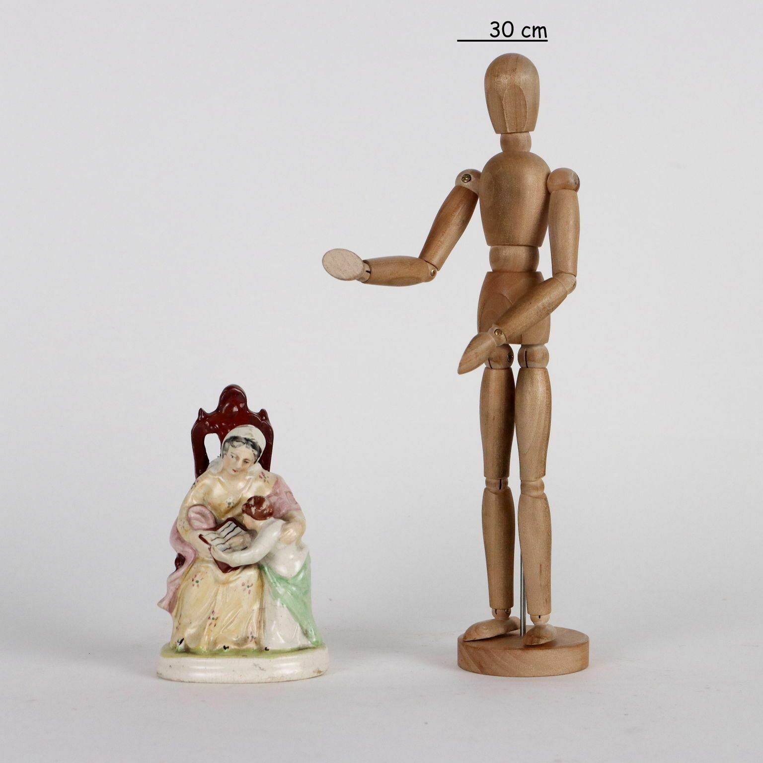Antique Sculpture Staffordshire Porcelain England 1860 1880 photo furniture