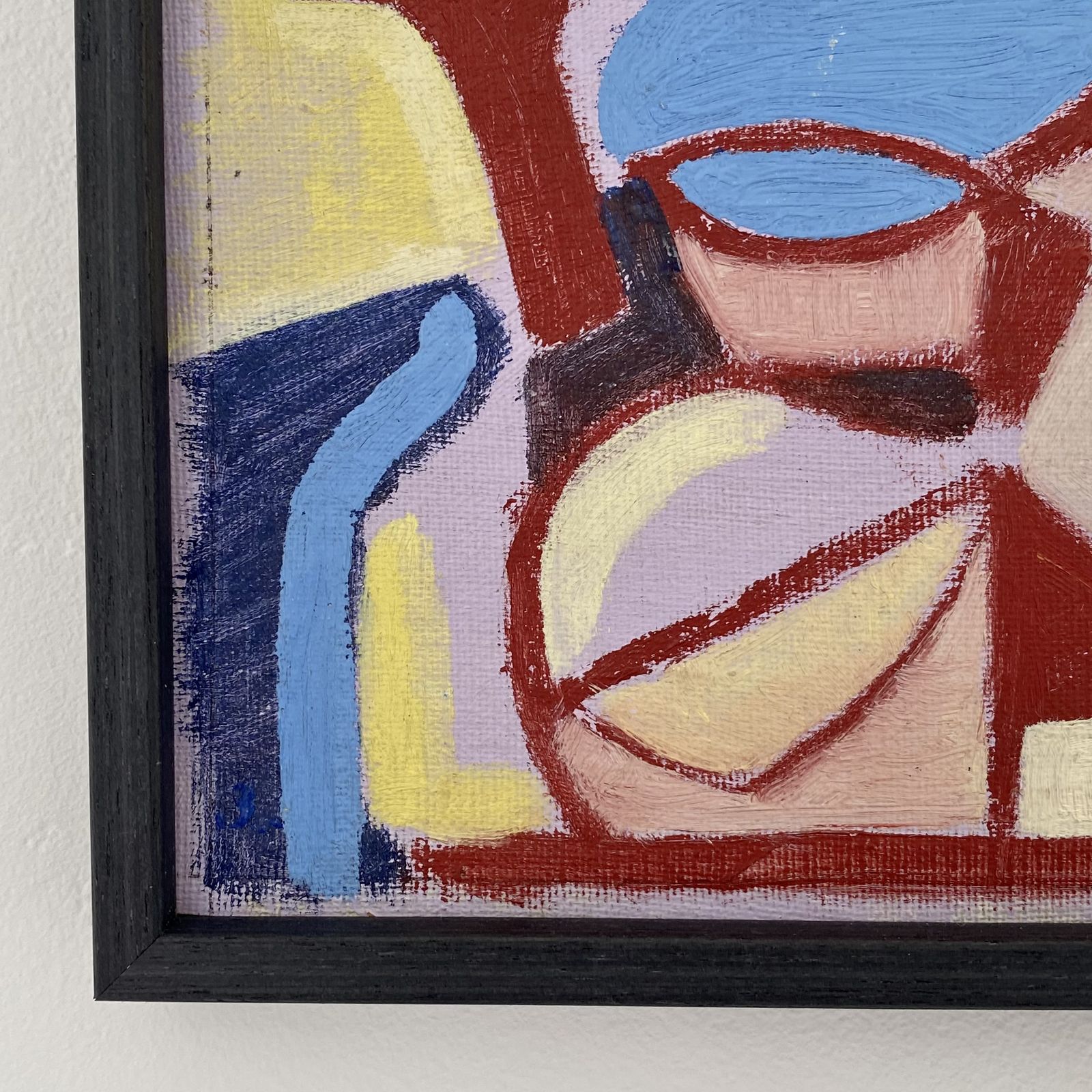 Mid Century Abstract Still Life Painting By Bertil öhlund photo vinterior