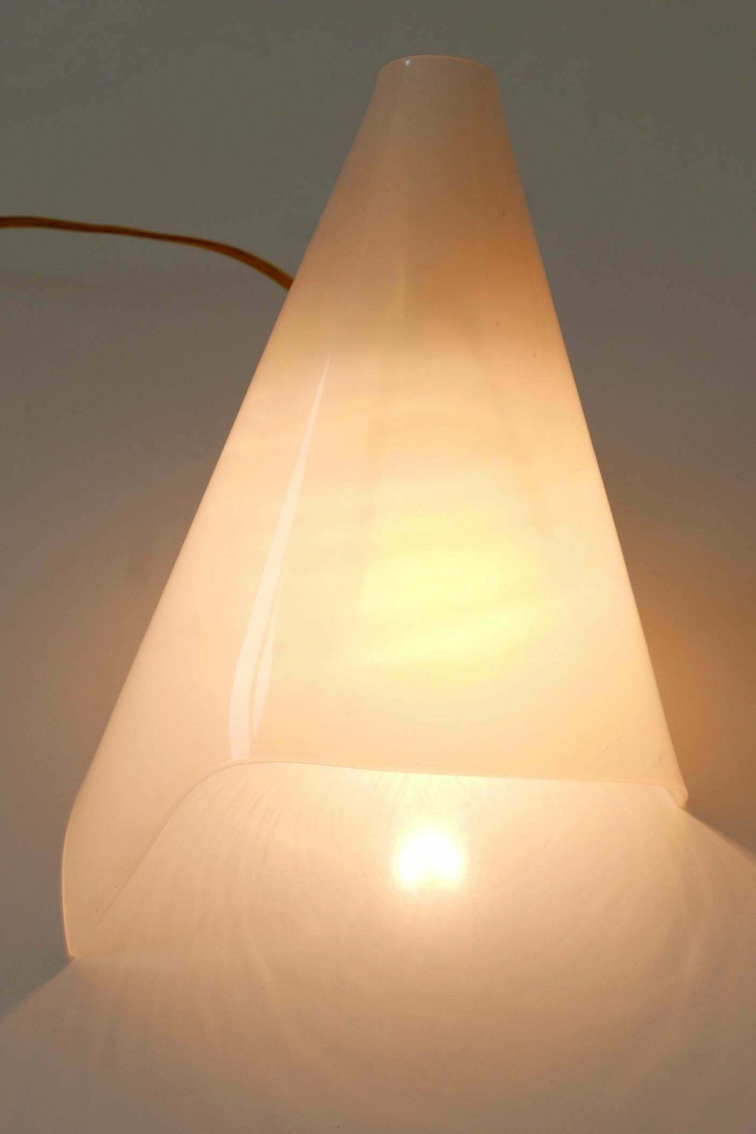 1962.0 Extremely Rare And Lovely Mid Century Modern Lucite Table Lamp Sweden 1960s photo