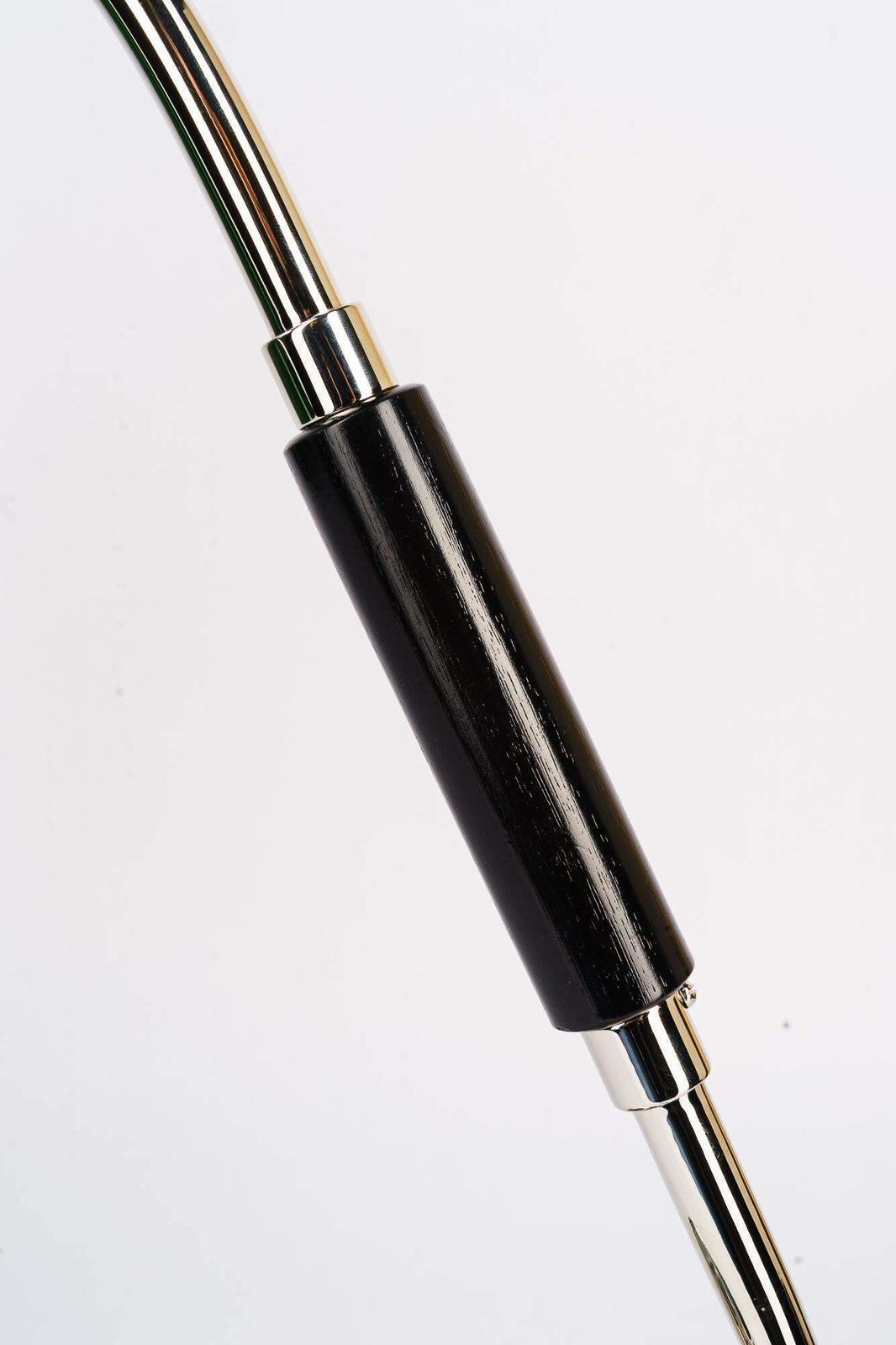 photo buy Swivelling Nickel Plated Art Deco Table Lamp With Green Glass Shade Vienna 1920s