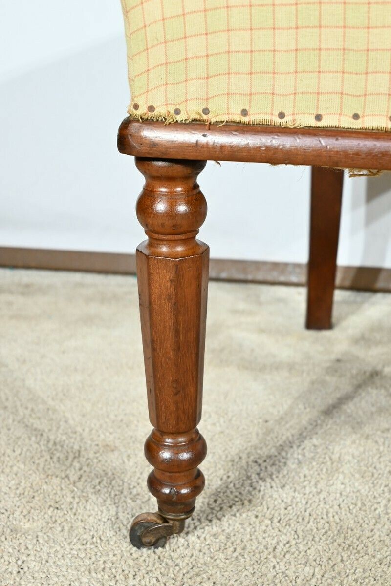 photo for sale Pair Of Cuban Mahogany Chairs, Restoration Period – Early 19th Century
