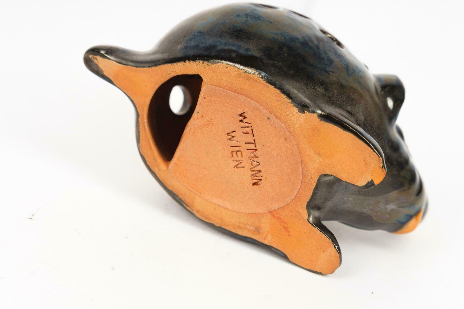 Ceramic Hedgehog Pencil Holder By Wittmann Vienna Around 1960s photo buy