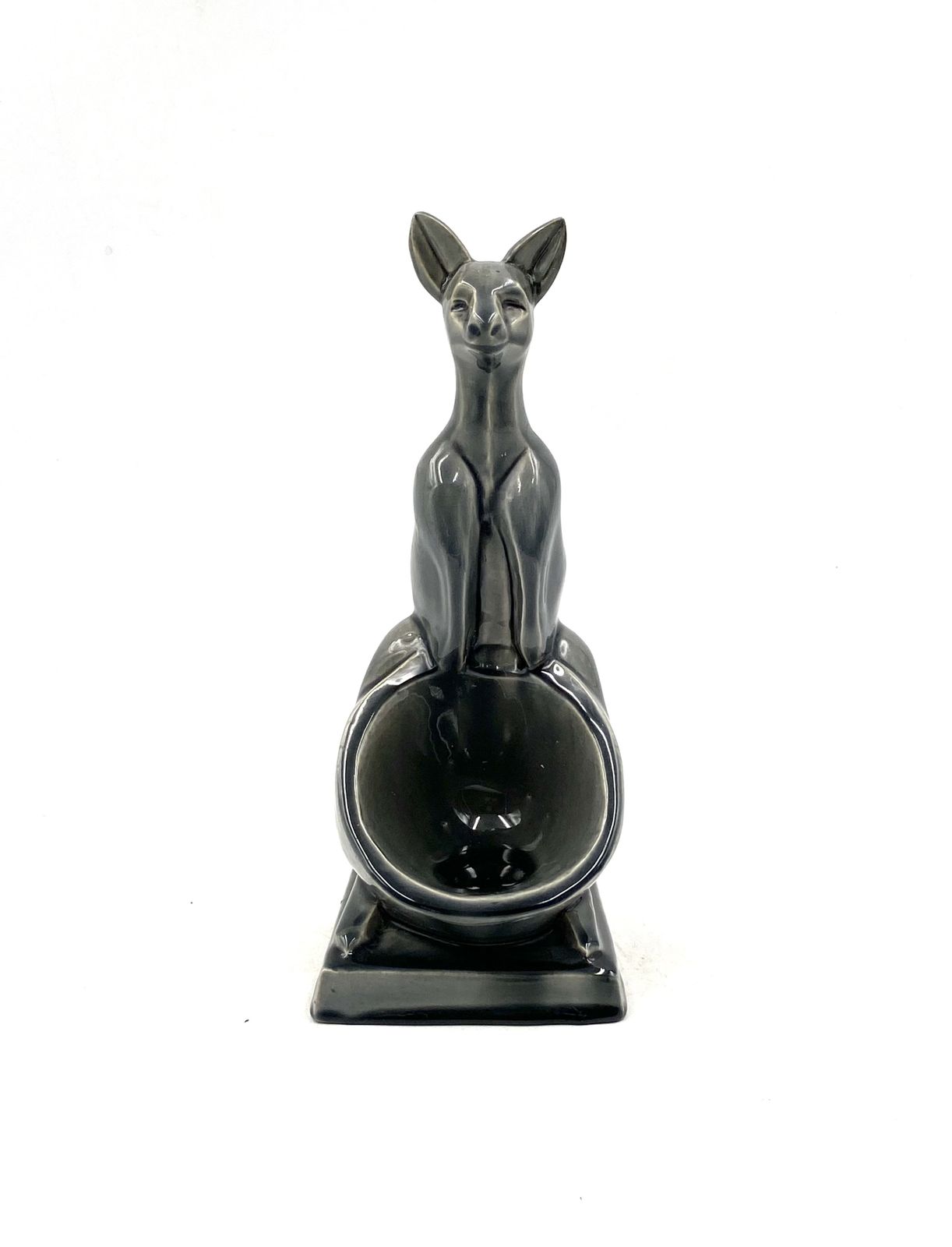 photo buy Art Deco Kangaroo Ceramic Vide Poche, Aladin France 1940s