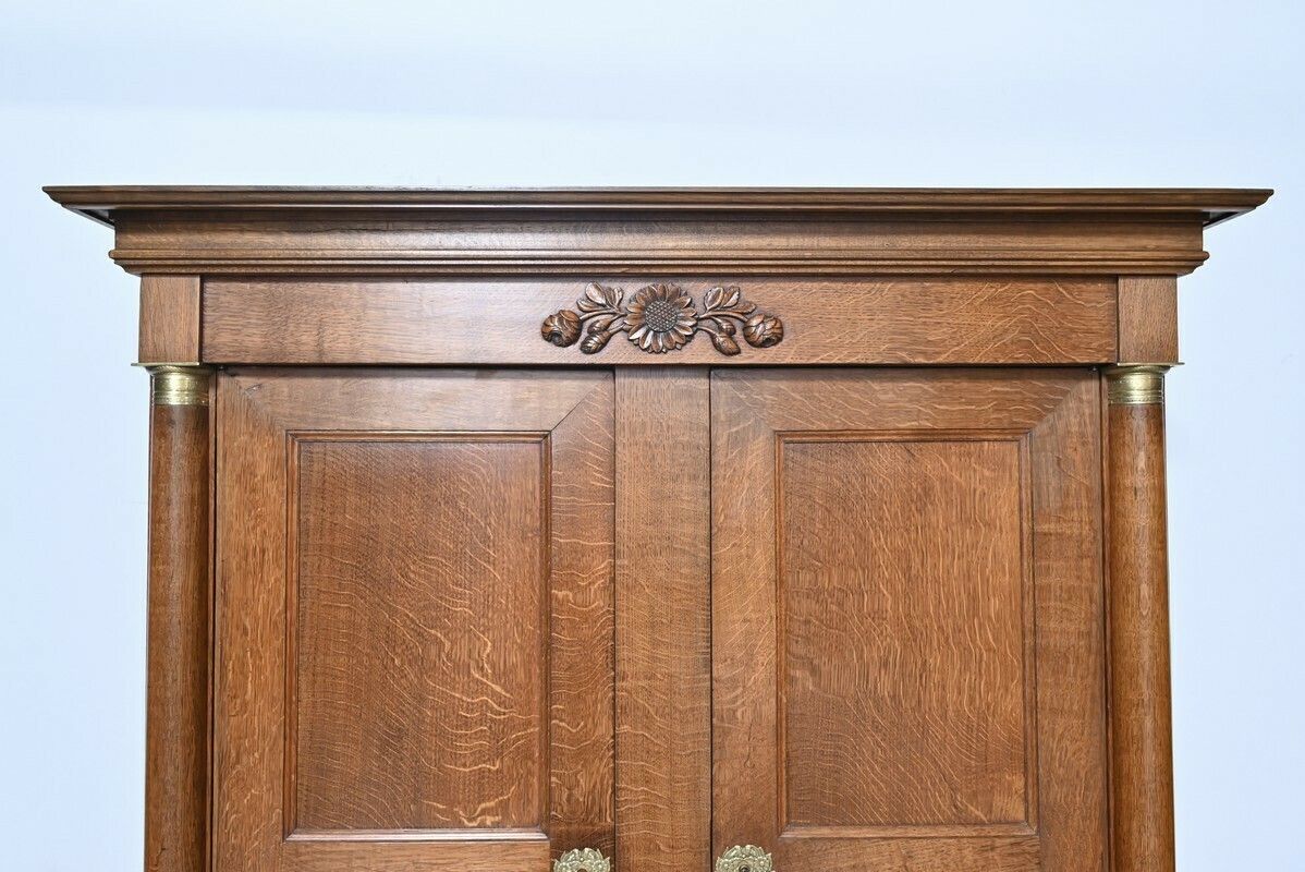 Two Body Property Buffet In Oak, Empire Period – 1st Part 19th photo vinterior