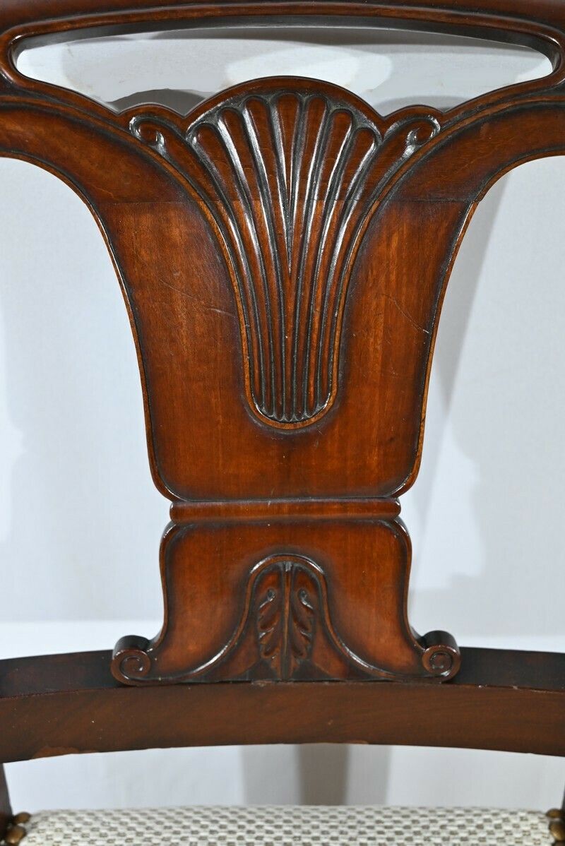 photo for sale Suite Of 5 Cuban Mahogany Chairs, Restoration Period – Early 19th Century
